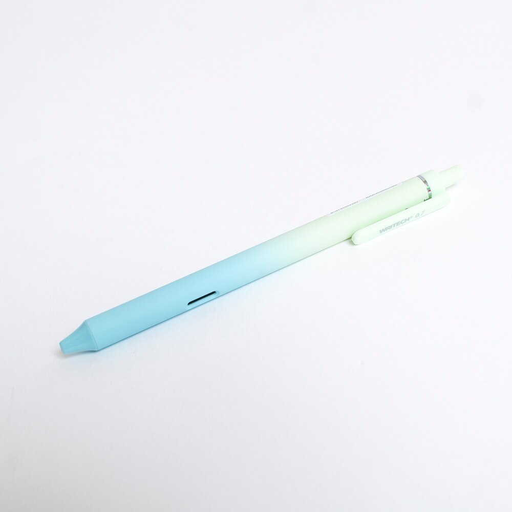 Black, Gel, Art & School, Writech, Retractable, Gradient Color, Black Ink, 720290